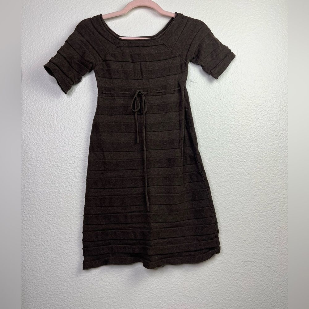 Max Studio brown mini dress size xs - Picture 4 of 5